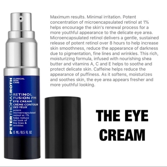 peter thomas retinol fusion pm eye cream